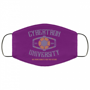 Cybertron University 1984 We Prime Robots For The Future Face Mask 34