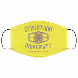 Cybertron University 1984 We Prime Robots For The Future Face Mask 42