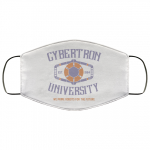 Cybertron University 1984 We Prime Robots For The Future Face Mask 43