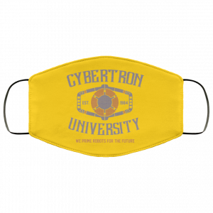 Cybertron University 1984 We Prime Robots For The Future Face Mask 44