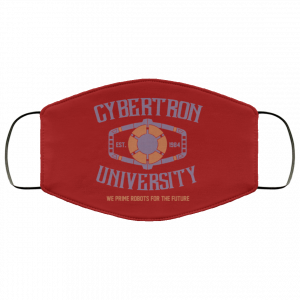 Cybertron University 1984 We Prime Robots For The Future Face Mask 47
