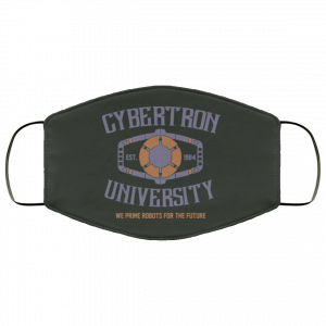 Cybertron University 1984 We Prime Robots For The Future Face Mask 50