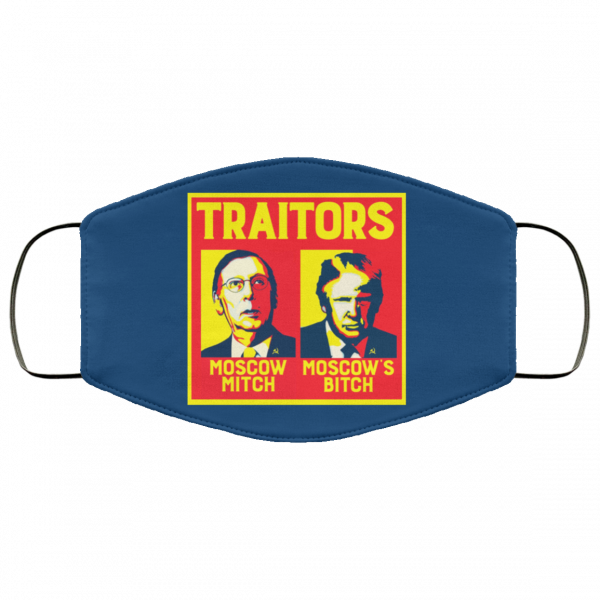 Traitors Ditch Moscow Mitch Face Mask Face Mask 20