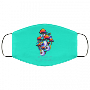 Eat Mushrooms See The Universe Face Mask 42