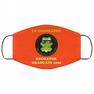 The UF Geography Seniors Geogator Graduate 2020 Face Mask 30