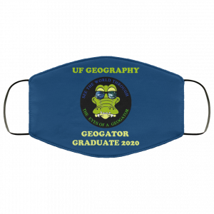 The UF Geography Seniors Geogator Graduate 2020 Face Mask 34