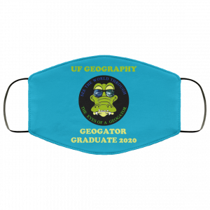The UF Geography Seniors Geogator Graduate 2020 Face Mask 38