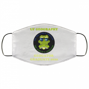 The UF Geography Seniors Geogator Graduate 2020 Face Mask 48