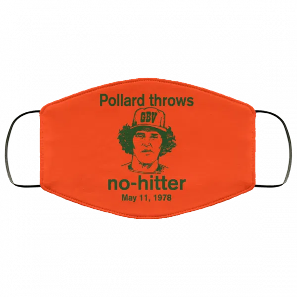 Pollard Throws No-Hitter May 11, 1978 Face Mask 12
