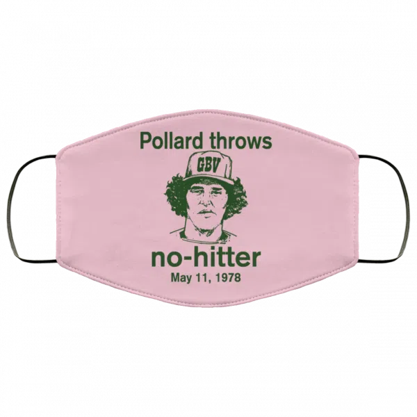 Pollard Throws No-Hitter May 11, 1978 Face Mask 13