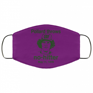 Pollard Throws No-Hitter May 11, 1978 Face Mask 38