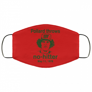 Pollard Throws No-Hitter May 11, 1978 Face Mask 39