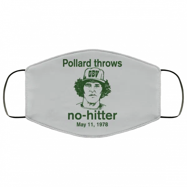 Pollard Throws No-Hitter May 11, 1978 Face Mask 17