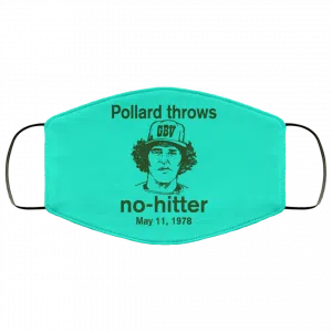 Pollard Throws No-Hitter May 11, 1978 Face Mask 43