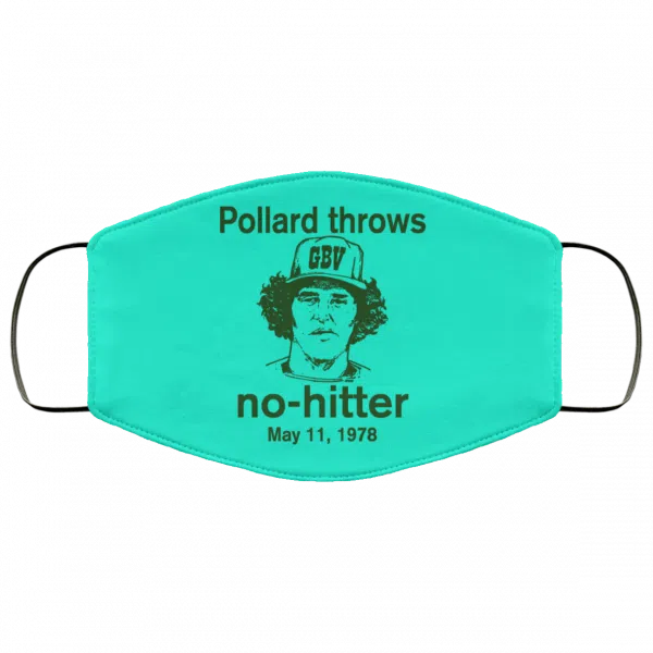 Pollard Throws No-Hitter May 11, 1978 Face Mask 19