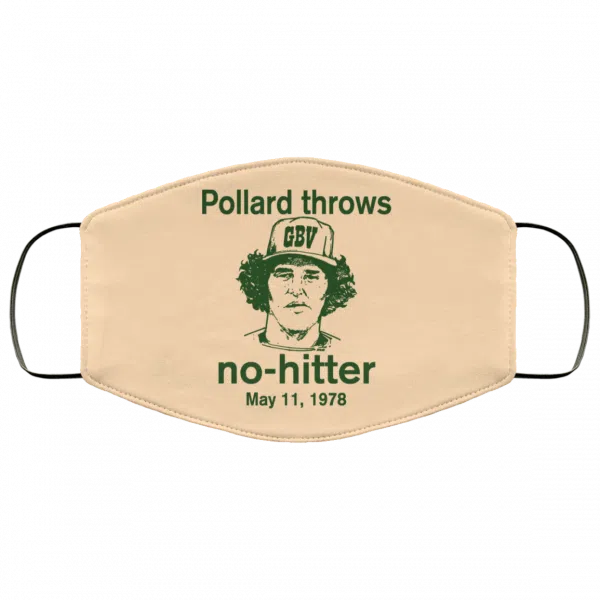Pollard Throws No-Hitter May 11, 1978 Face Mask 21