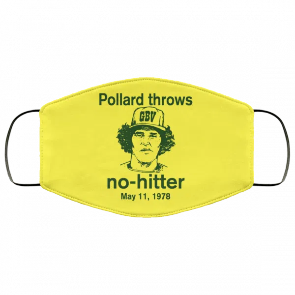 Pollard Throws No-Hitter May 11, 1978 Face Mask 22