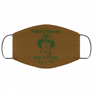 Pollard Throws No-Hitter May 11, 1978 Face Mask 50