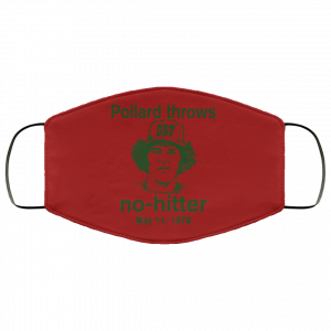 Pollard Throws No-Hitter May 11, 1978 Face Mask 51
