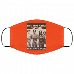Red Hot Chili Peppers Fight Like A Brave Face Mask 41