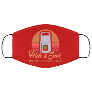 Hide & Seek World Champion Face Mask 44