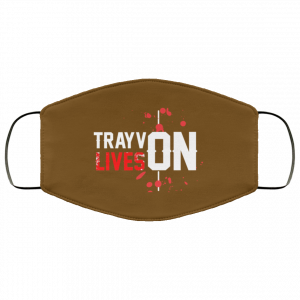 Trayvon Lives Trayvon Martin Face Mask 30