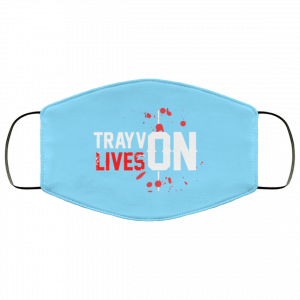 Trayvon Lives Trayvon Martin Face Mask 33