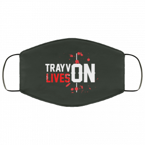 Trayvon Lives Trayvon Martin Face Mask 34