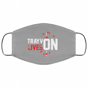 Trayvon Lives Trayvon Martin Face Mask 36