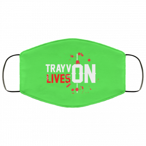 Trayvon Lives Trayvon Martin Face Mask 37