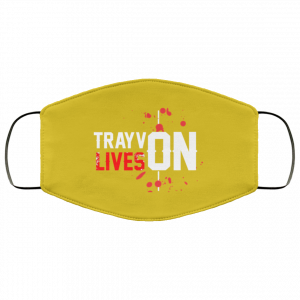 Trayvon Lives Trayvon Martin Face Mask 40