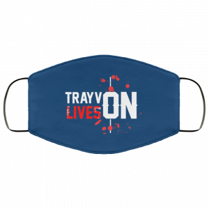 Trayvon Lives Trayvon Martin Face Mask 45