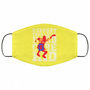 Support Your Local Hard Core Kid Face Mask 51