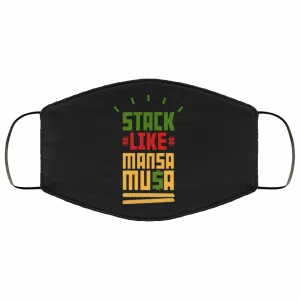 Stack Like Mansa Musa Face Mask 29