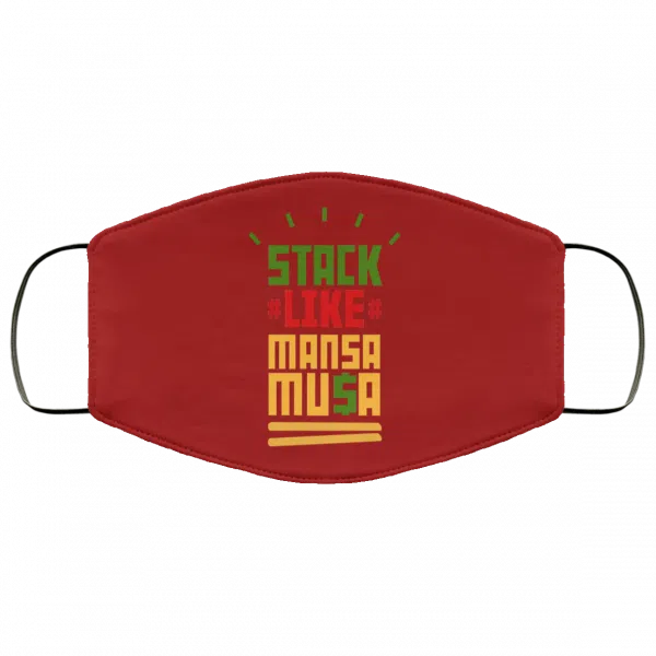 Stack Like Mansa Musa Face Mask 7