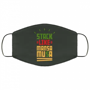 Stack Like Mansa Musa Face Mask 34
