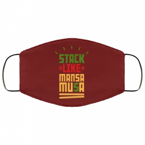 Stack Like Mansa Musa Face Mask 38