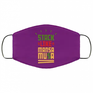 Stack Like Mansa Musa Face Mask 43