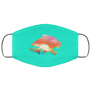 Wakanda Sunset Face Mask 48