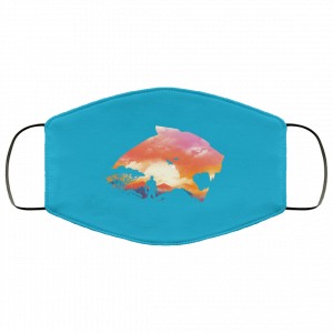 Wakanda Sunset Face Mask 49