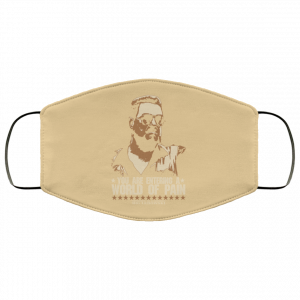 The Big Lebowski You Are Entering A World Of Pain Face Mask 47