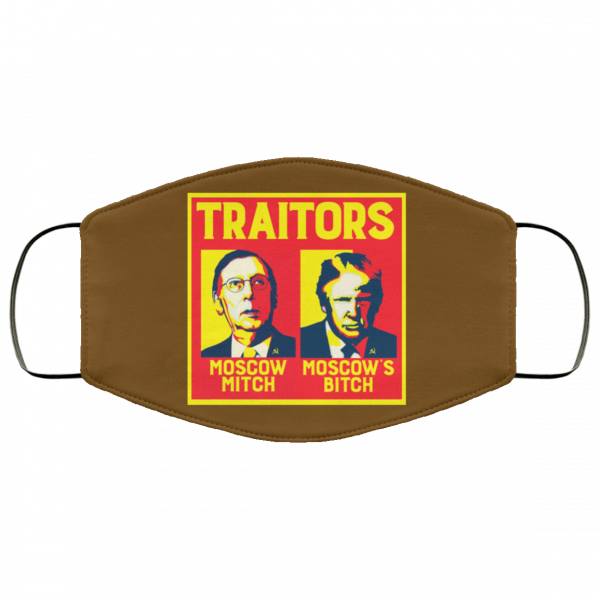 Traitors Ditch Moscow Mitch Face Mask Face Mask 5