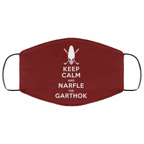 Keep Calm And Narfle The Garthok Face Mask Face Mask 14
