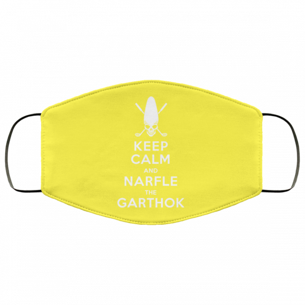 Keep Calm And Narfle The Garthok Face Mask Face Mask 27