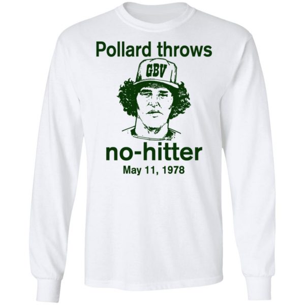 Pollard Throws No-Hitter May 11, 1978 Shirt, Hoodie, Tank Apparel 10