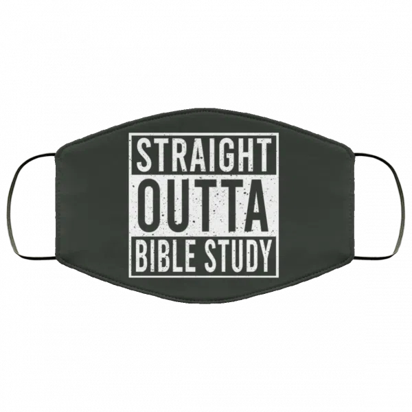 Straight Outta Bible Study Face Mask 3