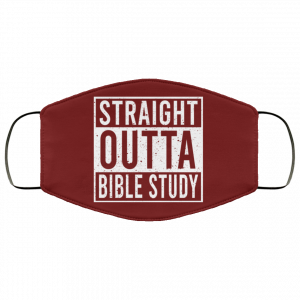 Straight Outta Bible Study Face Mask 31