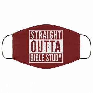 Straight Outta Bible Study Face Mask 31