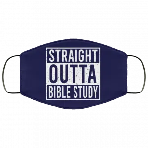 Straight Outta Bible Study Face Mask 32