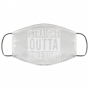 Straight Outta Bible Study Face Mask 39
